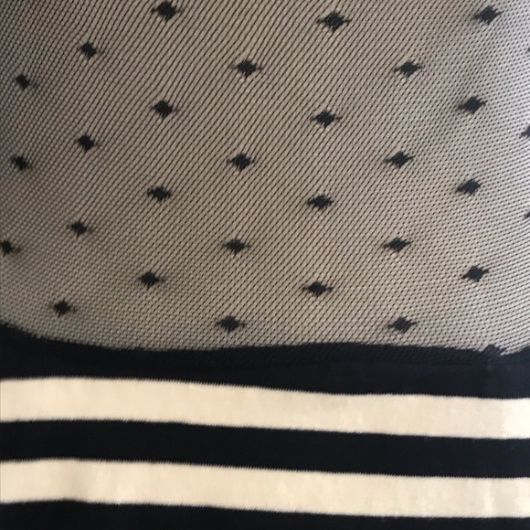 Striped peplum top (must see back!) - Picture 4 of 4